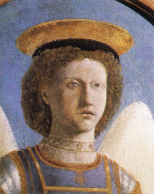 Detail of Baptism of Christ, Piero della Francesca